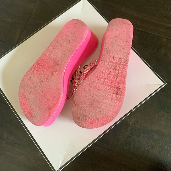 Guess Pink Wedges - Picture 3 of 5